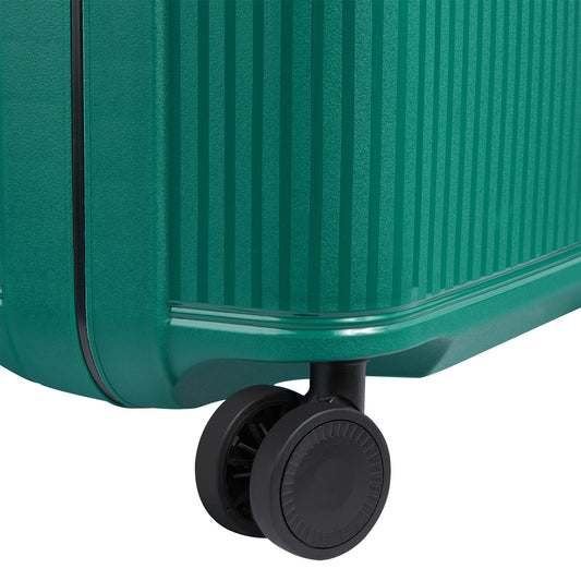 Delsey Securitech Stone 4 Double Wheels Hard Trolley, 82 cm, Green