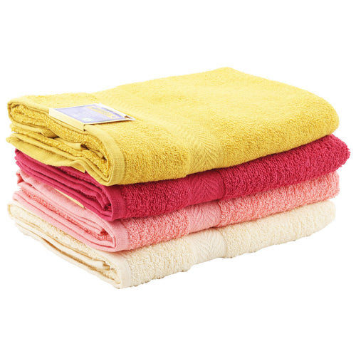 Homewell Bath Towel 68 x 137cm Cotton Assorted