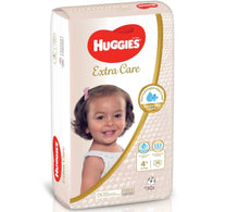 Huggies Extra Care Size 4+ 10 -16 kg Value Pack 38 pcs