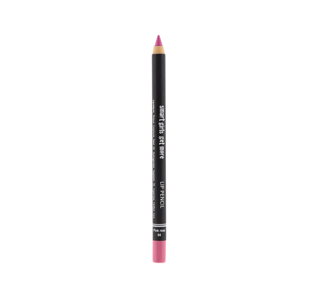 Smart Girls Get More Lip Pencil 04 Pink Rose 1pc