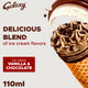 Galaxy Vanilla & Chocolate Ice Cream Cone 110 ml