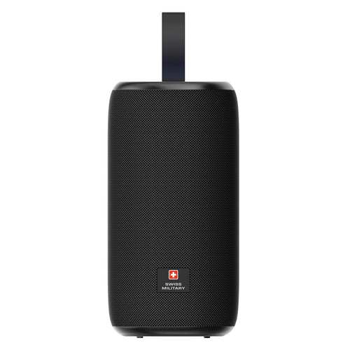 مكبر صوت لاسلكي محمول من Swiss Military، أسود، SM-SPKR-250W-25H-BLK