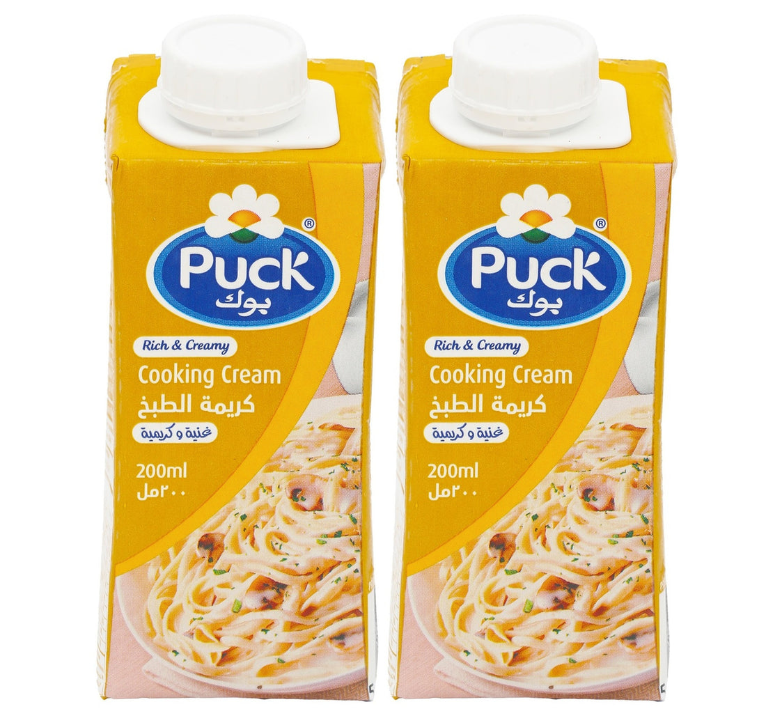 Puck Cooking Cream Value Pack 2 x 200 ml