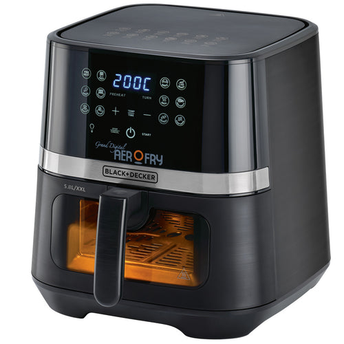 مقلاة هوائية بلاك+ديكر AF5800-B5 سعة 8.5 لتر