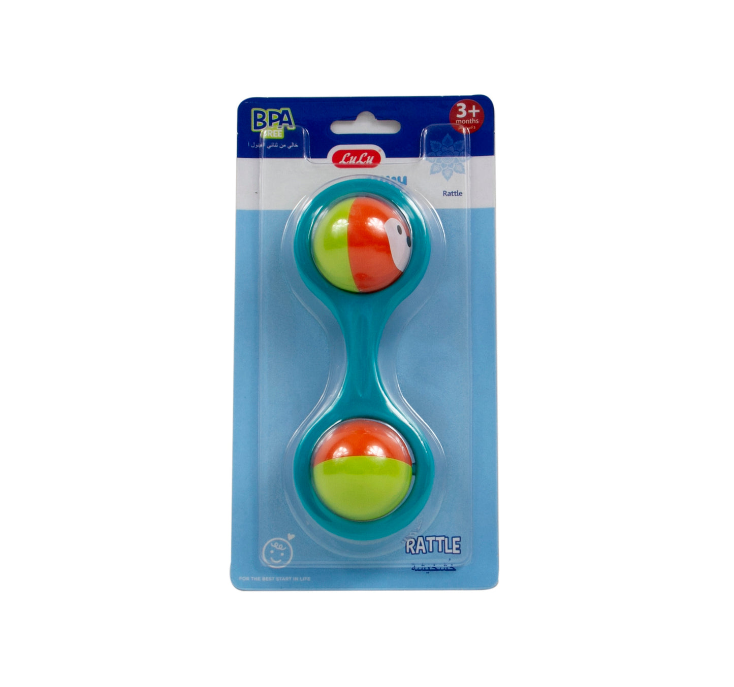 عضاضة لولو بيبي خشخيشة، قطعة واحدة