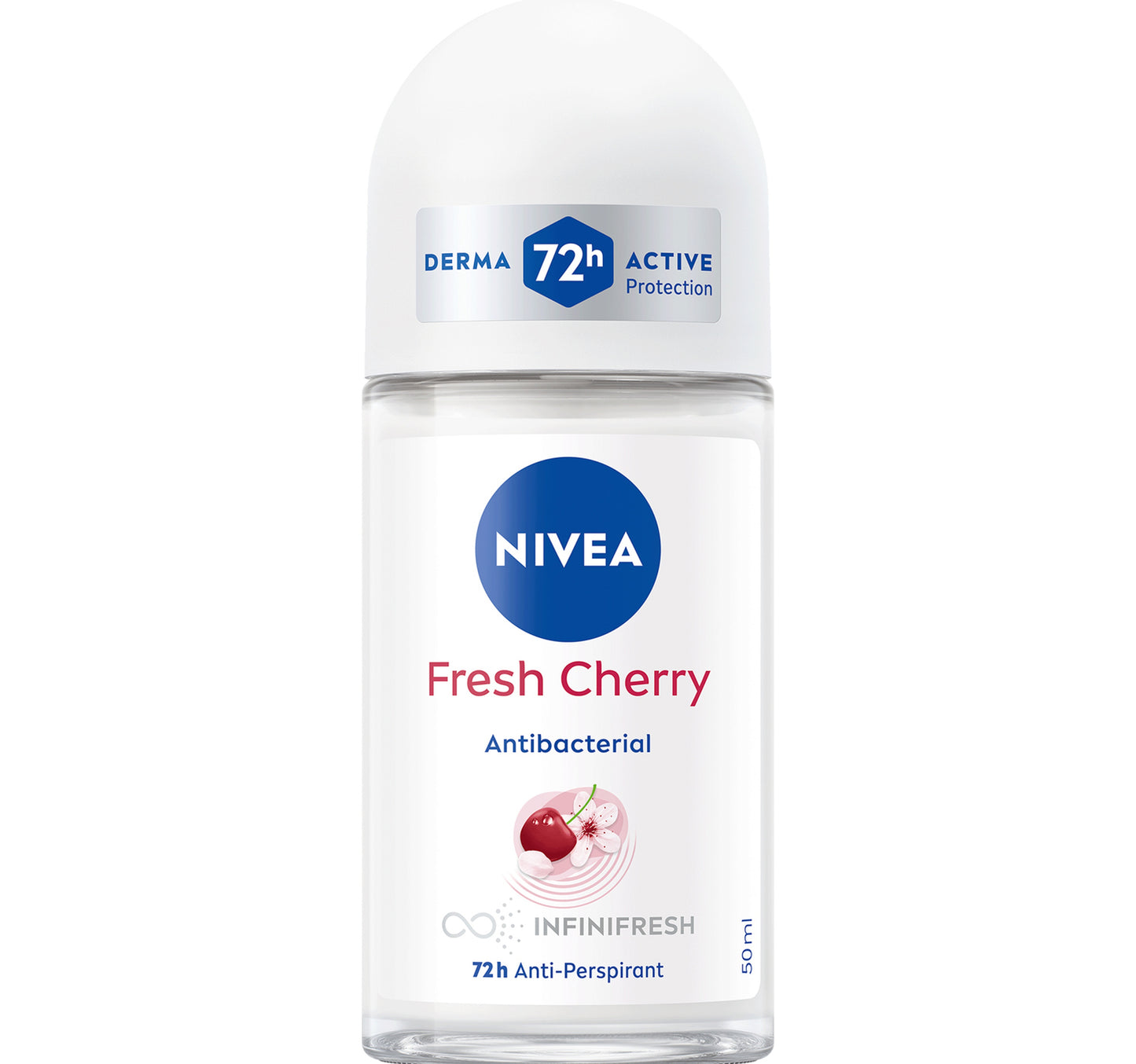 Nivea Fresh Cherry Antiperspirant for Women Roll-on 50 ml
