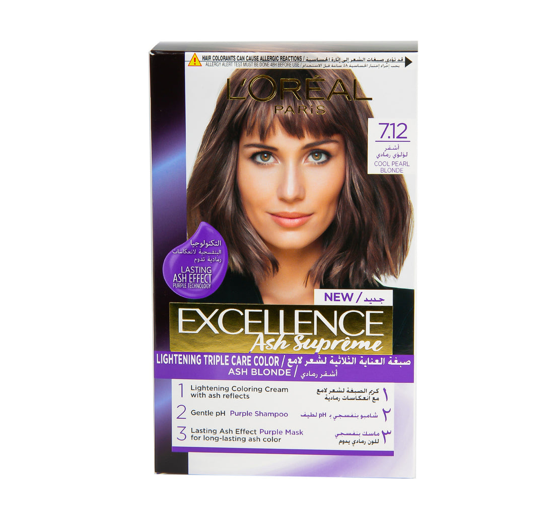 L'Oreal Paris Excellence 7.12 Cool Pearl Blonde 1 pkt