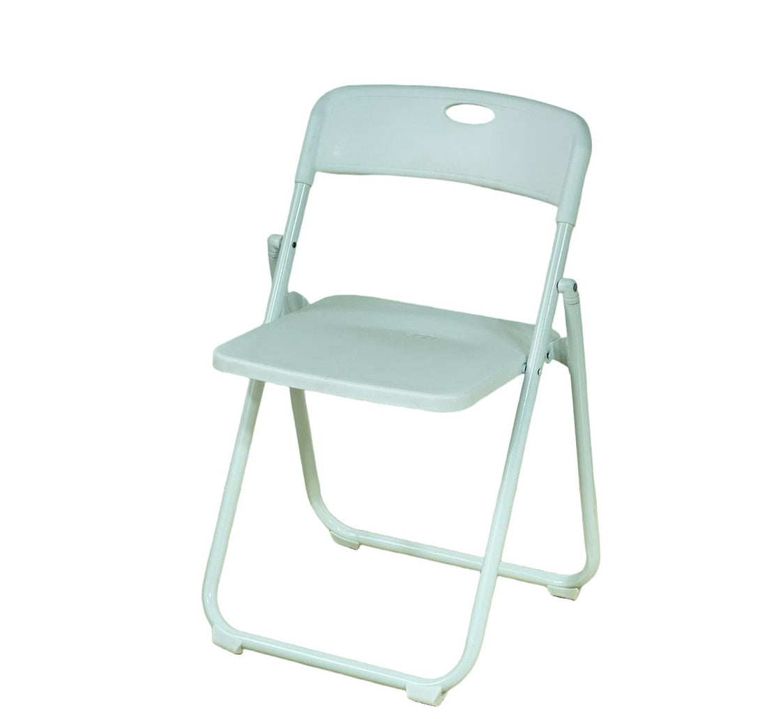Maple Leaf Home Folding Chair, White, DZ-3017