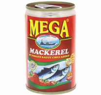 سمك الماكريل الضخم في صلصة الطماطم مع إضافة الفلفل الحار 155 جرام