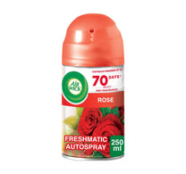 عبوة إعادة تعبئة بخاخ معطر جو أوتو سبراي من إير ويك برائحة الورد 250 مل