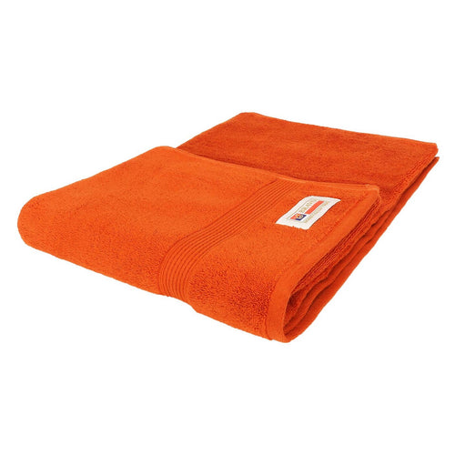 Bravo Bath Towel, 70 x 140 cm, Orange