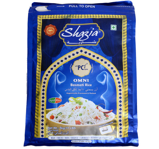 Shazia Omni Basmati Rice 5 kg