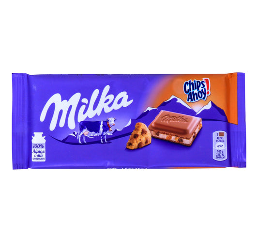 Milka Chips Ahoy Chocolate 100 g
