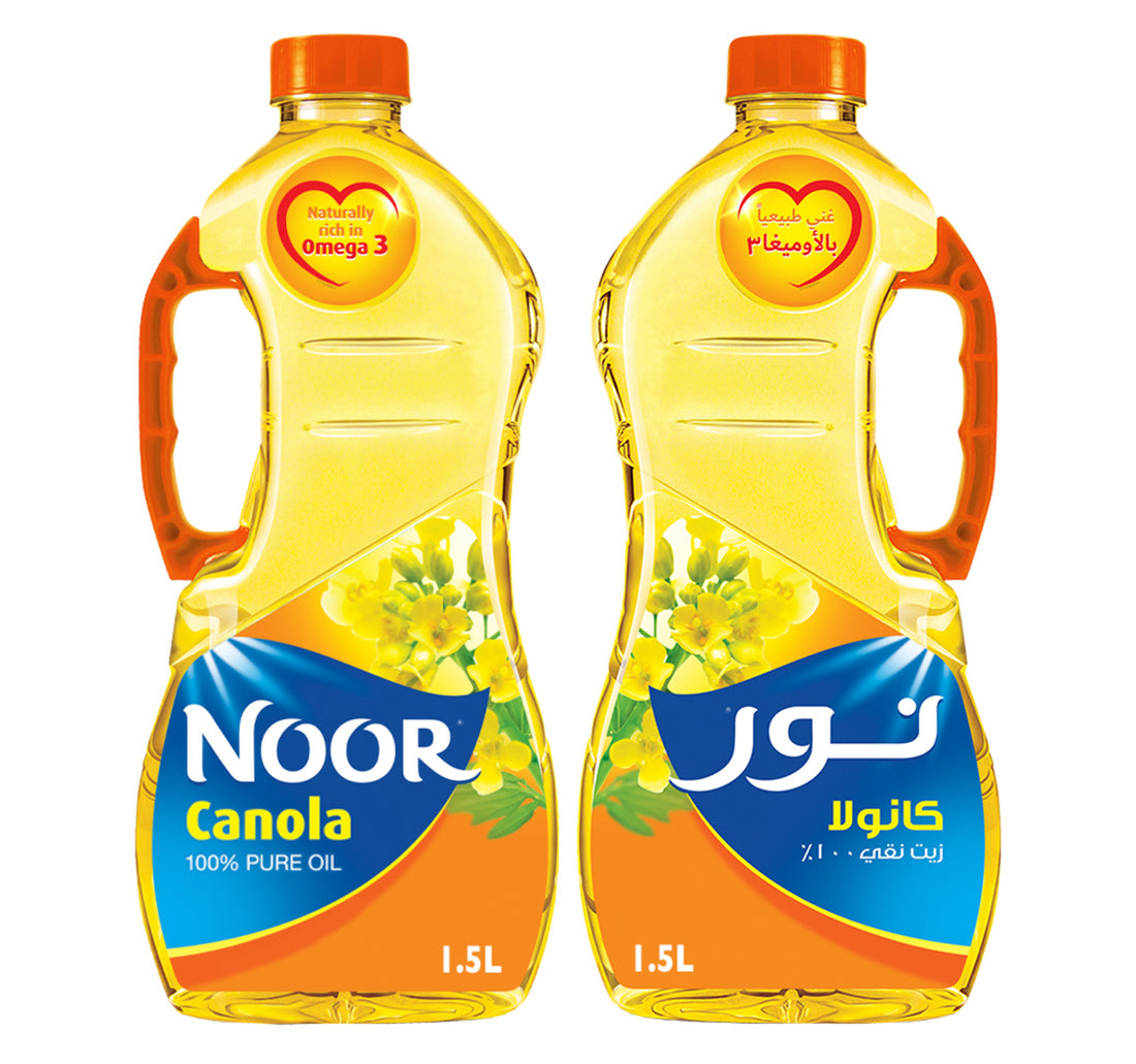 Noor Canola Oil Value Pack 2 x 1.5 Litres