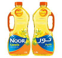 Noor Canola Oil Value Pack 2 x 1.5 Litres