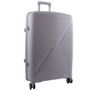 Ambest Polypropylene 4 Wheel Hard Trolley, 24 inches, Assorted, 43704