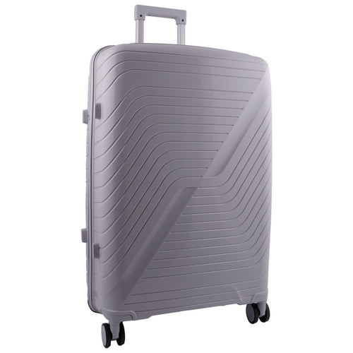 Ambest Polypropylene 4 Wheel Hard Trolley, 28 inches, Assorted, 43704