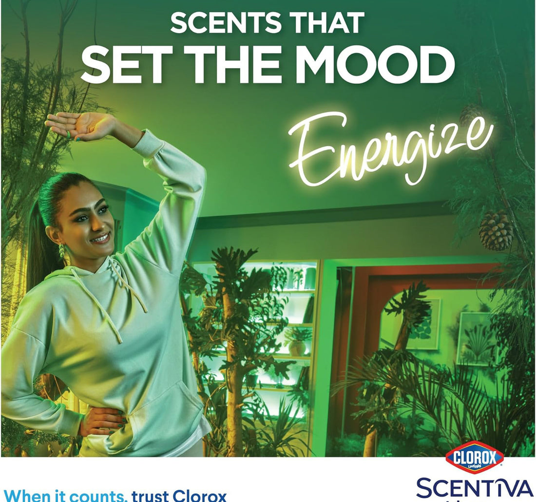 Clorox Scentiva Disinfectant Cleaner Mediterranean Pine Forest Bleach Free 1.5 Litres