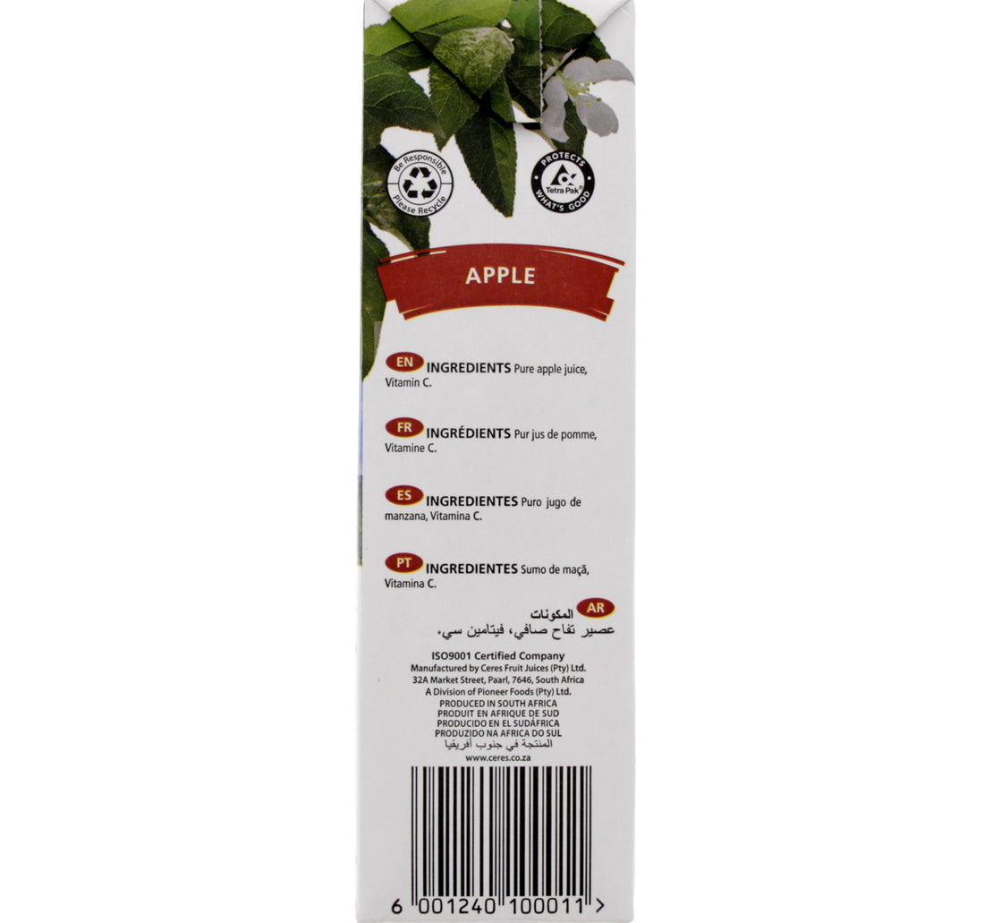 Ceres 100% Natural Apple Juice Blend 1 Litre