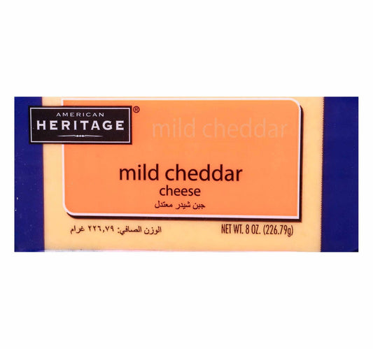 American Heritage Mild Cheddar Cheese 226.79 g