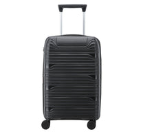 Delsey Securitech Dune 4 Double Wheels Hard Trolley, 55 cm, Black