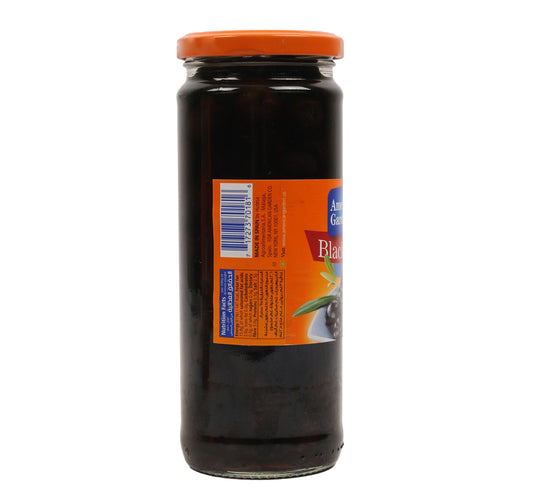 American Garden Whole Black Olives 450 g