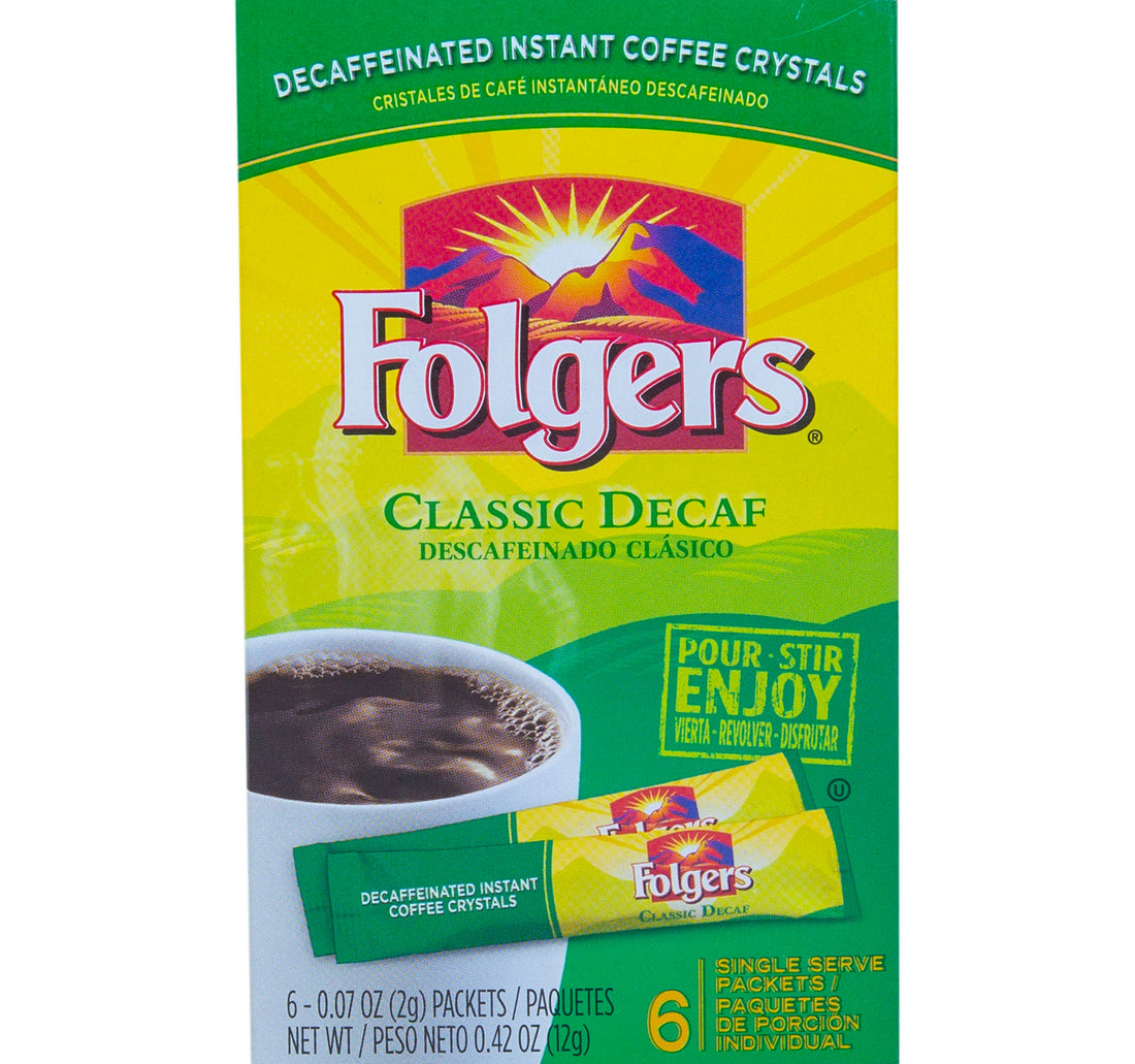 Folgers Coffee Classic Decaf 12 g