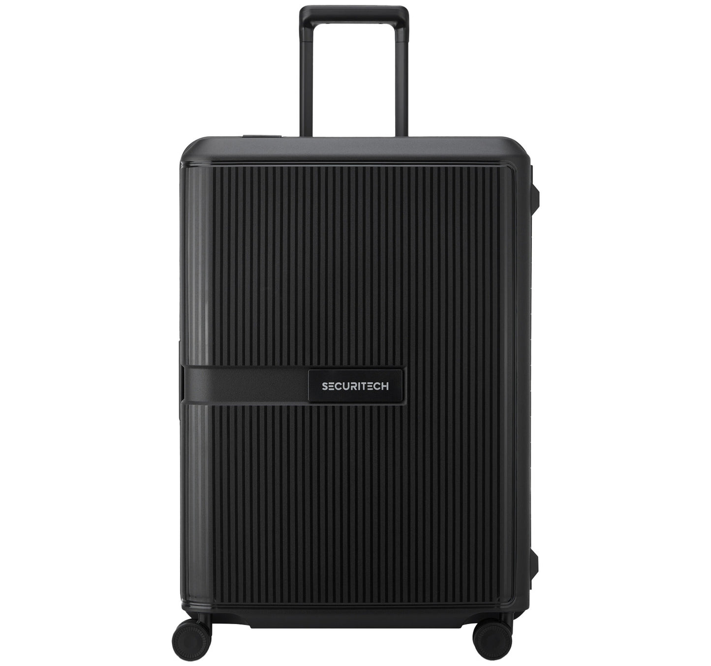 Delsey Securitech Stone 4 Double Wheels Hard Trolley, 70 cm, Black