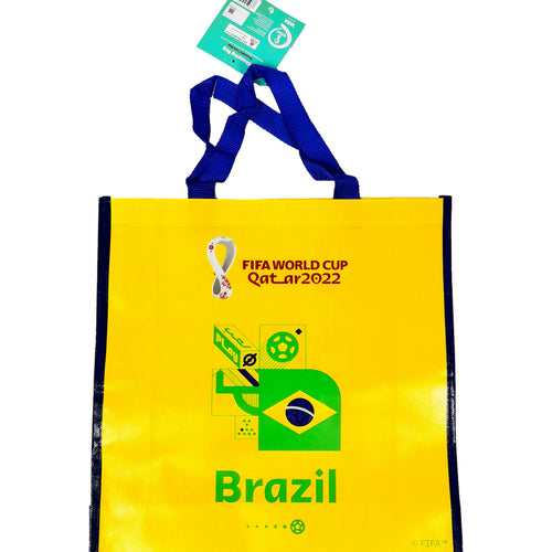 حقيبة تسوق كأس العالم FIFA قطر 2022 البرازيل، 132322