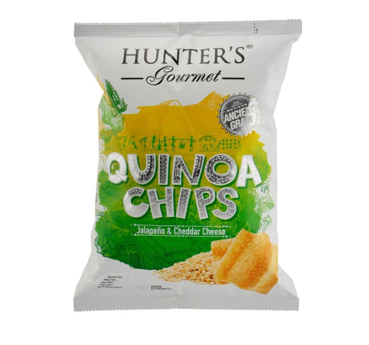 Hunter's Gourmet Quinoa Chips With Jalapeno & Cheddar Cheese 75 g