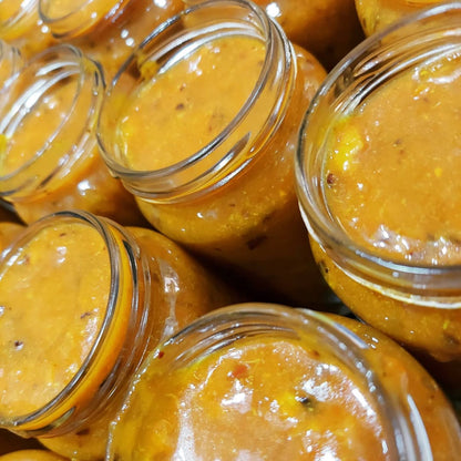 Yellow lemon ajar