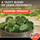 Al Ain Frozen Spinach Chopped Premium Vegetable 400 g