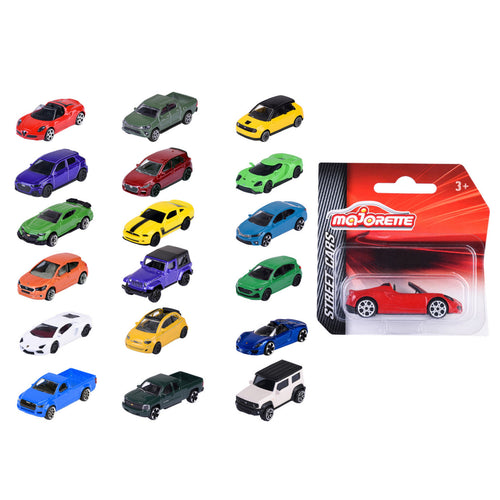 Majorette Street Cars Set, 18 pcs, Assorted, 212053051