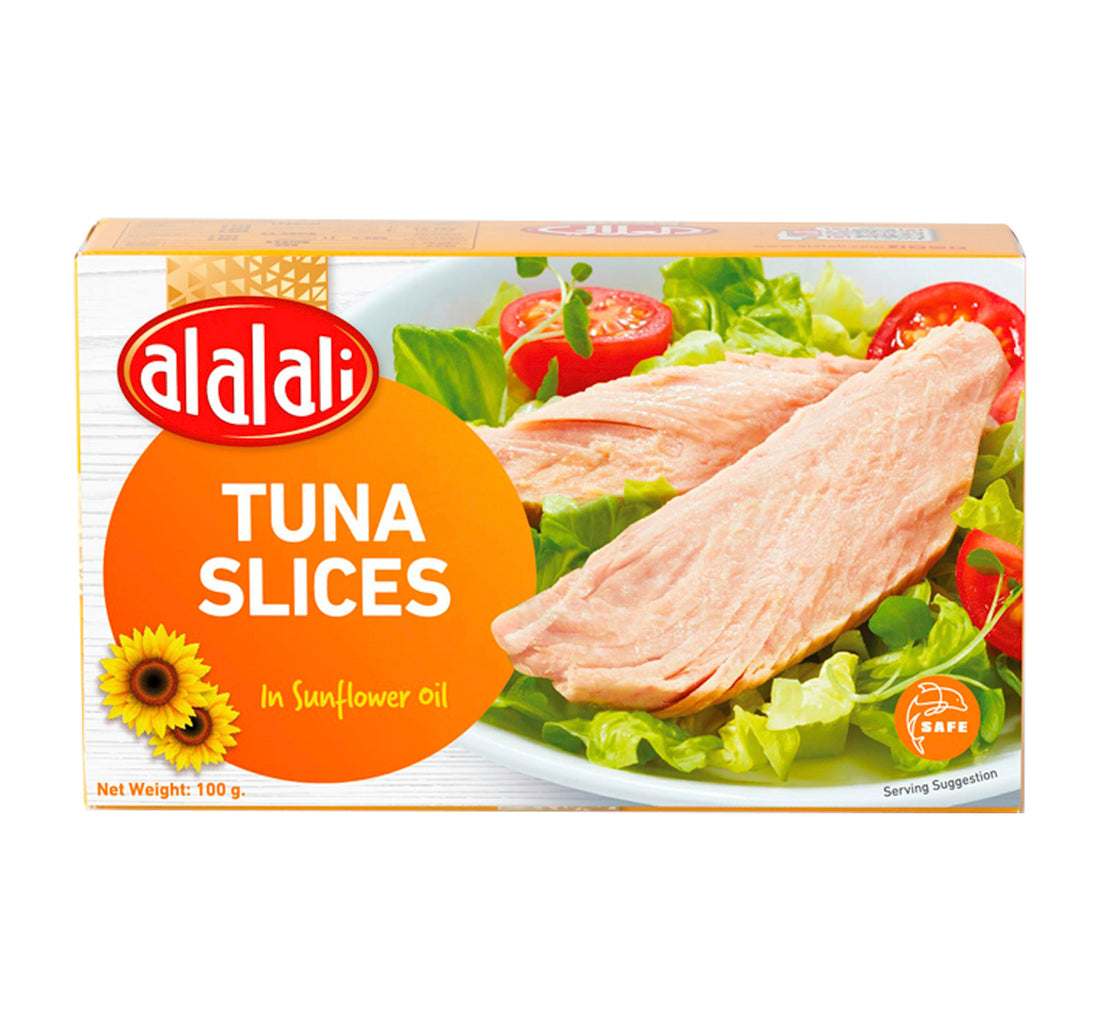 شرائح تونة العلالي بزيت دوار الشمس 100 غرام