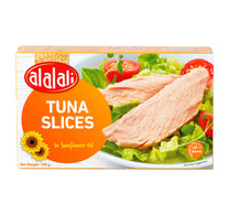 شرائح تونة العلالي بزيت دوار الشمس 100 غرام