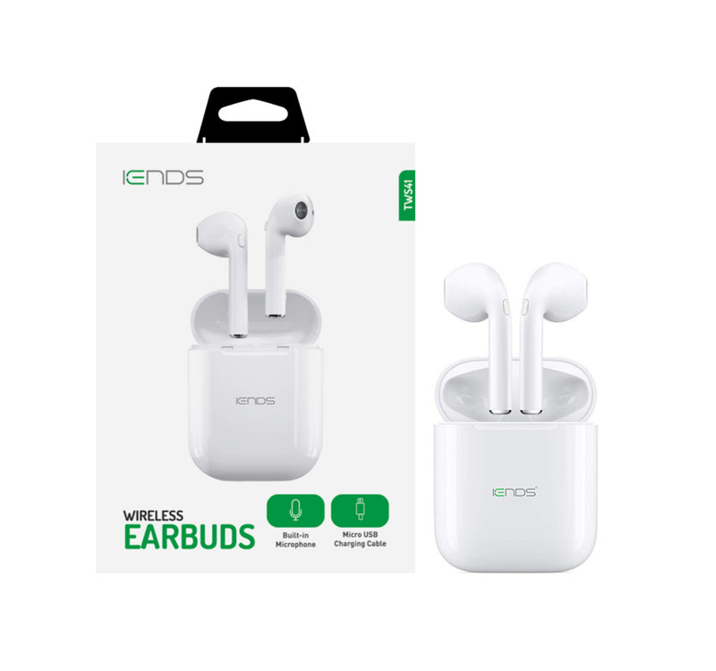 Iends Wireless Earbuds, White, IE-TWS41