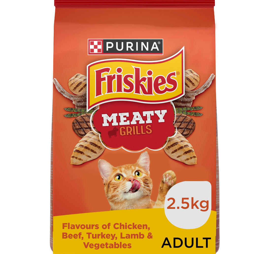 Purina Friskies Meaty Grill Cat Food 2.5 kg