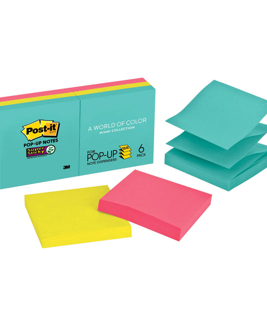3M Note Pad Popup R330-6SSMIA