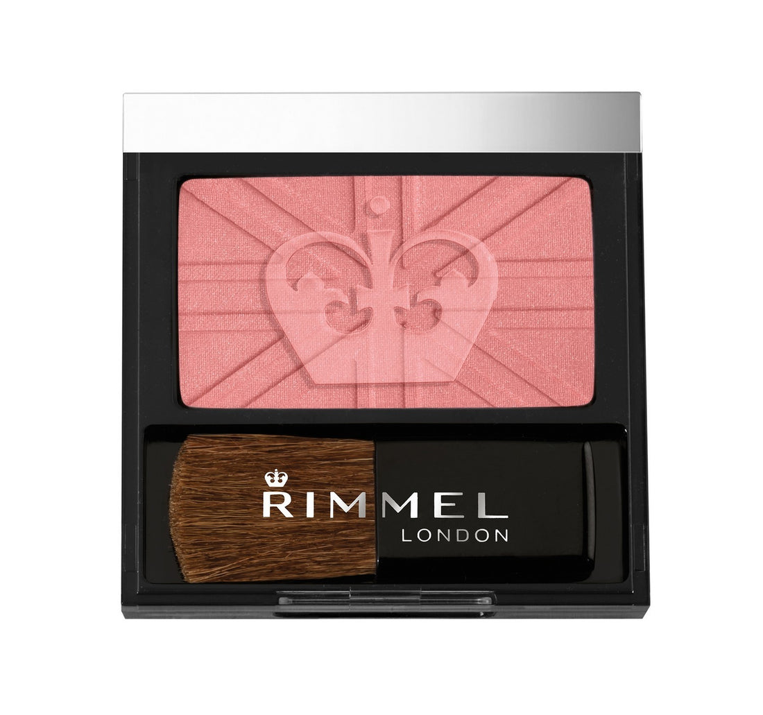 Rimmel London Lasting Finish Soft Colour Blush With Brush Shade 120 Pink Rose 1pc