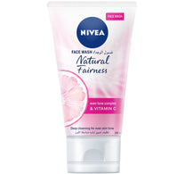غسول الوجه المنظف من نيفيا ناتشورال جلو بفيتامين سي و إي لتوحيد لون البشرة 100 مل