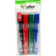 Flex Office Permanent Marker Bullet Nib 4 pcs PM03