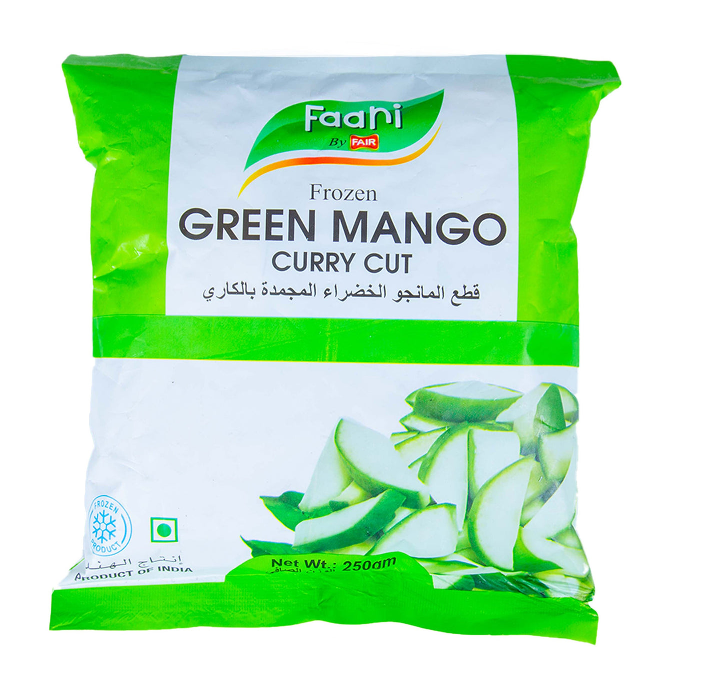 Faani Frozen Green Mango Curry Cut 250 g