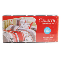 Canarry King Fitted Sheet 200 x 200 + 30cm Assorted