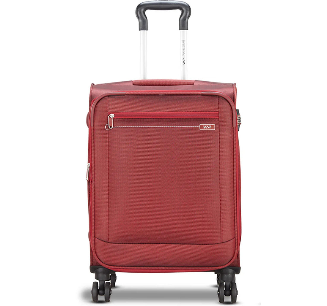 VIP Knight 4 Wheel Soft Trolley 65cm Red