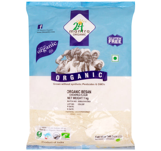 24 Mantra Organic Besan Flour 1 kg