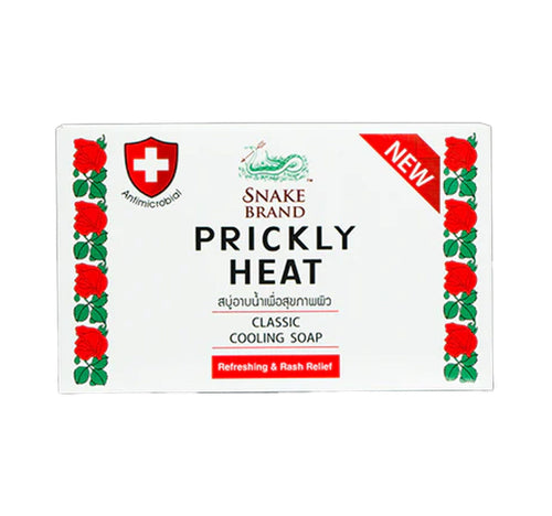 Snake Brand Prickly Heat Classic Cooling Soap 100 g
