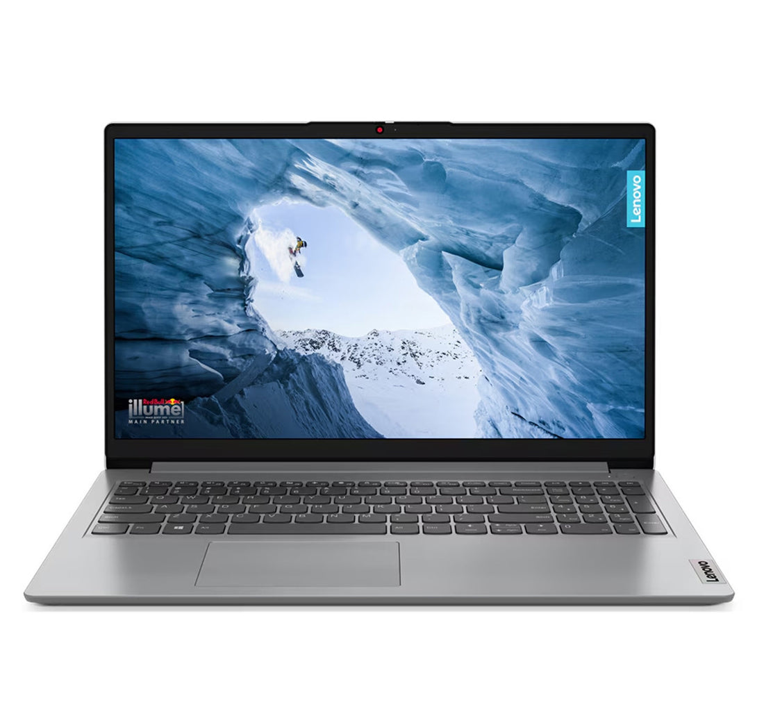 Lenovo IdeaPad 1 15IAU7 Notebook, 15.6" FHD Display, Intel Core i3-1215U Processor, 8 GB RAM, 256 GB SSD, Windows 11 Home, Grey, 82QD00G5AX