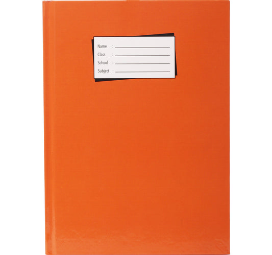 Sadaf Notebook Brown Hard Cover Single Line 100 Sheets