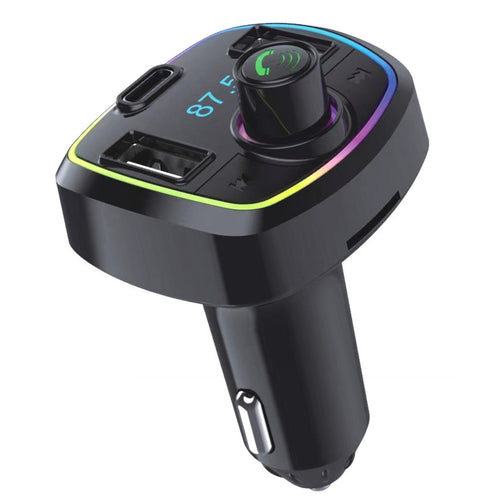 Universal RGB Lighting Wireless Car FM Player UN-TCM183 Lulu Hypermarket