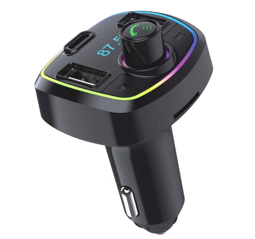 Universal RGB Lighting Wireless Car FM Player UN-TCM183